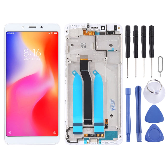 Pantalla LCD y Digitalizador Asamblea Completa con Marco para Xiaomi Redmi 6A / Redmi 6, For Xiaomi Redmi 6A / Redmi 6, For Redmi 6A / Redmi 6