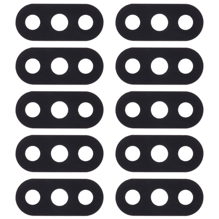 Cubierta de lente de cámara trasera de 10 piezas para Xiaomi Redmi 6 Pro / Mi A2 Lite, For Xiaomi Redmi 6 Pro