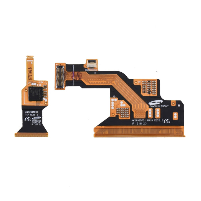 Para Galaxy S4 / I9500 / I9505 Un par de cables flexibles con conector LCD