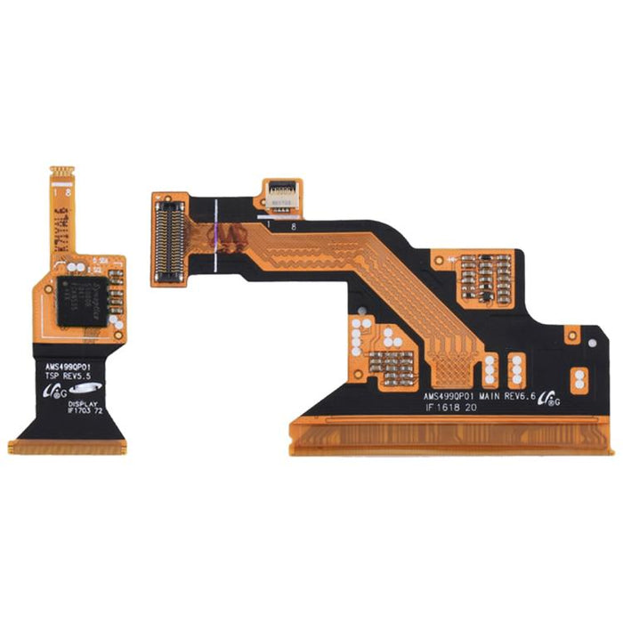 Para Galaxy S4 / I9500 / I9505 Un par de cables flexibles con conector LCD