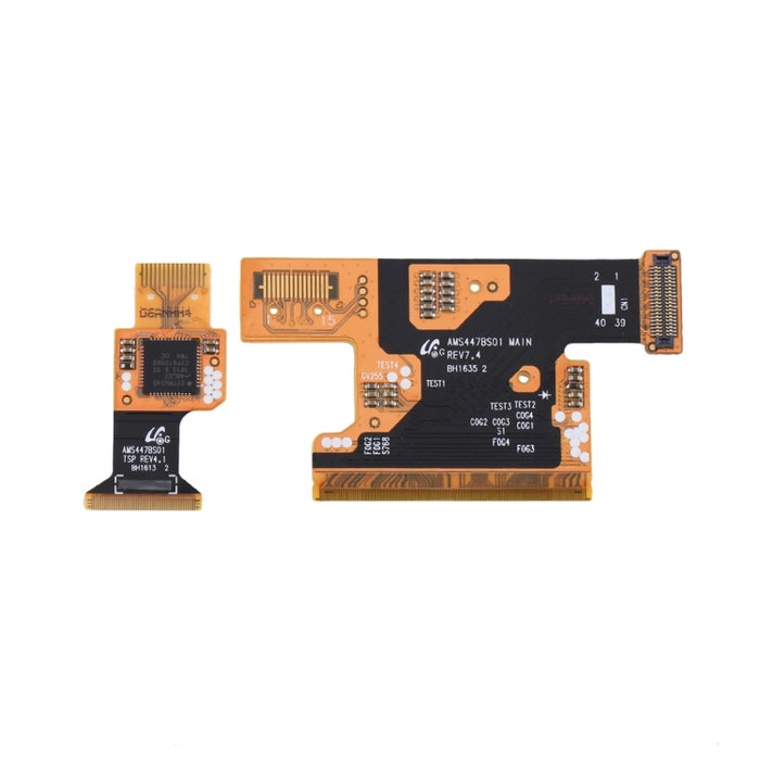 Para Galaxy S5 Mini / G800F / G800H Un par de cables flexibles de conector LCD