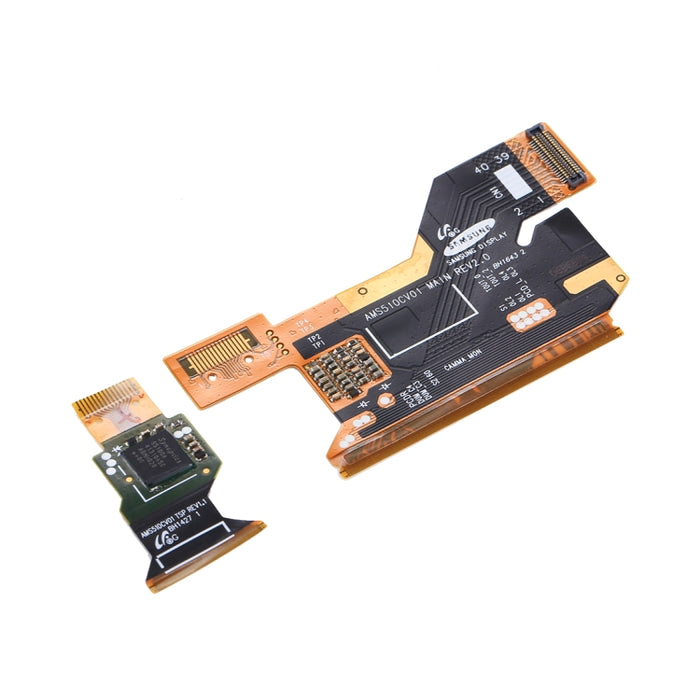 Para Galaxy S5 / G900H / G900F Un par de cables flexibles con conector LCD