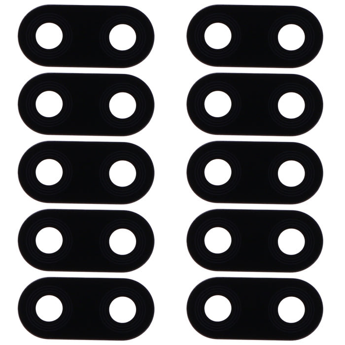 Lente de cámara trasera de 10 piezas para Xiaomi Mi Play, For Xiaomi Mi Play