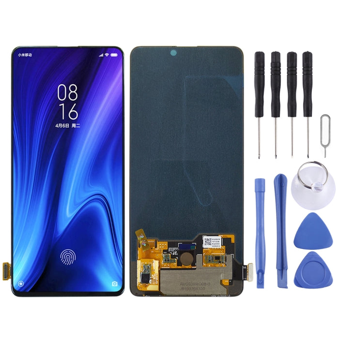 Pantalla LCD de material OLED y ensamblaje completo del digitalizador para Xiaomi Redmi K20 Pro / K20 / Mi 9T / Mi 9T Pro, For Xiaomi Redmi K20 Pro