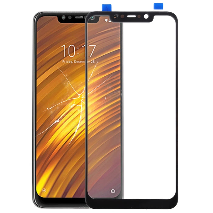 Lente de Cristal Exterior de Pantalla Frontal para Xiaomi Pocophone F1, For Xiaomi Pocophone F1