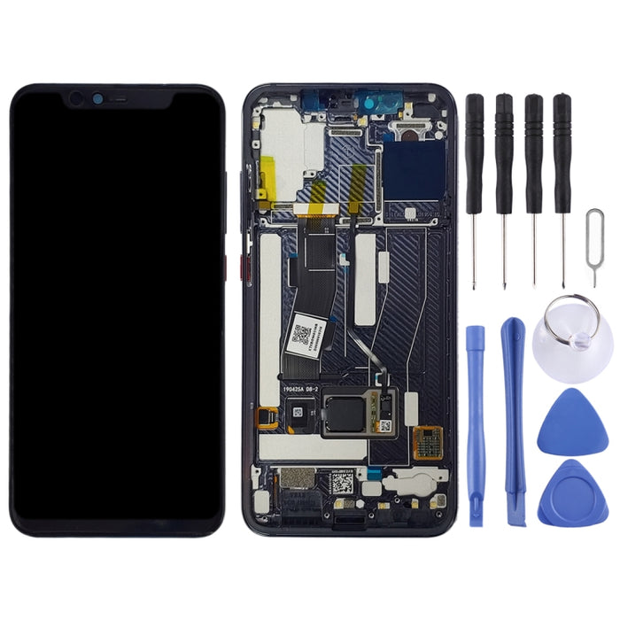 Pantalla LCD y digitalizador de montaje completo con marco para Xiaomi Mi 8 Explorer / Mi 8 Pro, For Xiaomi Mi 8 Explorer