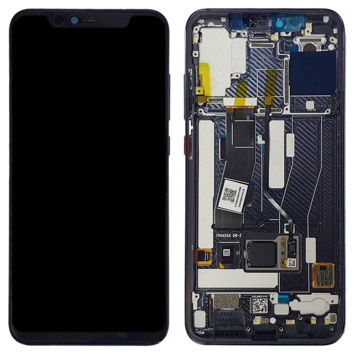 Pantalla LCD y digitalizador de montaje completo con marco para Xiaomi Mi 8 Explorer / Mi 8 Pro, For Xiaomi Mi 8 Explorer