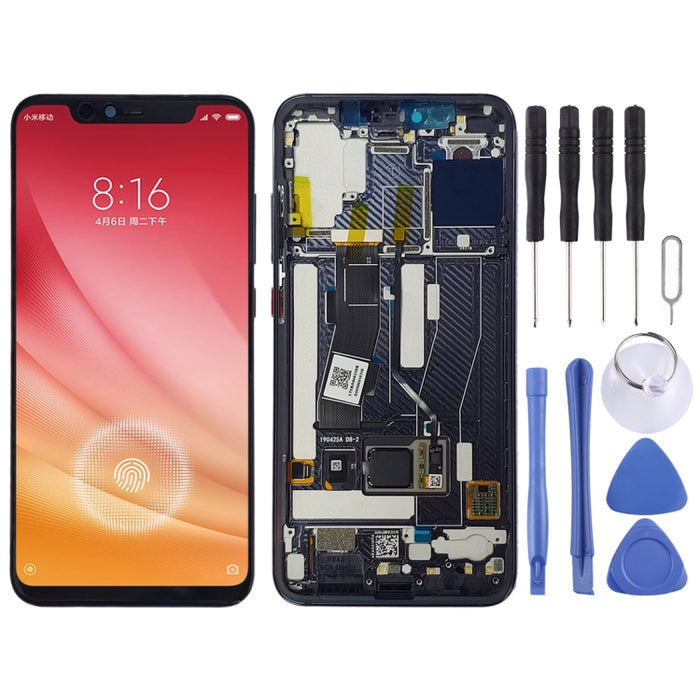 Pantalla LCD y digitalizador de montaje completo con marco para Xiaomi Mi 8 Explorer / Mi 8 Pro, For Xiaomi Mi 8 Explorer