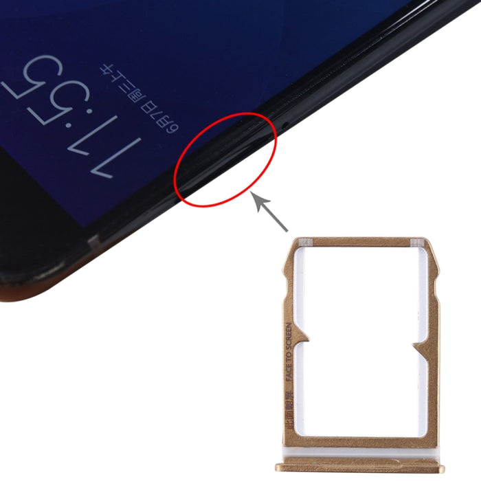 Bandeja Tarjeta SIM + Bandeja Tarjeta SIM para Xiaomi Mi 6, For Xiaomi Mi 6, For Mi 6