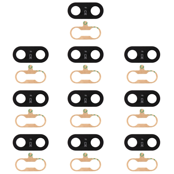 Lente de cámara trasera de 10 piezas para Xiaomi Redmi 7A, For Xiaomi Redmi 7A