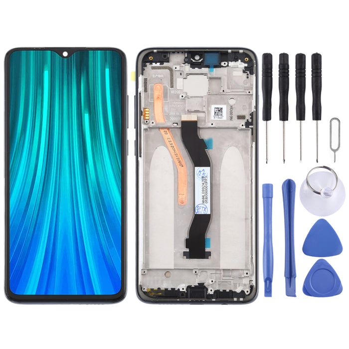 Pantalla LCD y digitalizador de montaje completo con marco (versión de tarjeta SIM doble) para Xiaomi Redmi Note 8 Pro, For Xiaomi Redmi Note 8 Pro, For Xiaomi Redmi Note 8 Pro (Double card), For Redmi Note 8 Pro (Green), For Redmi Note 8 Pro