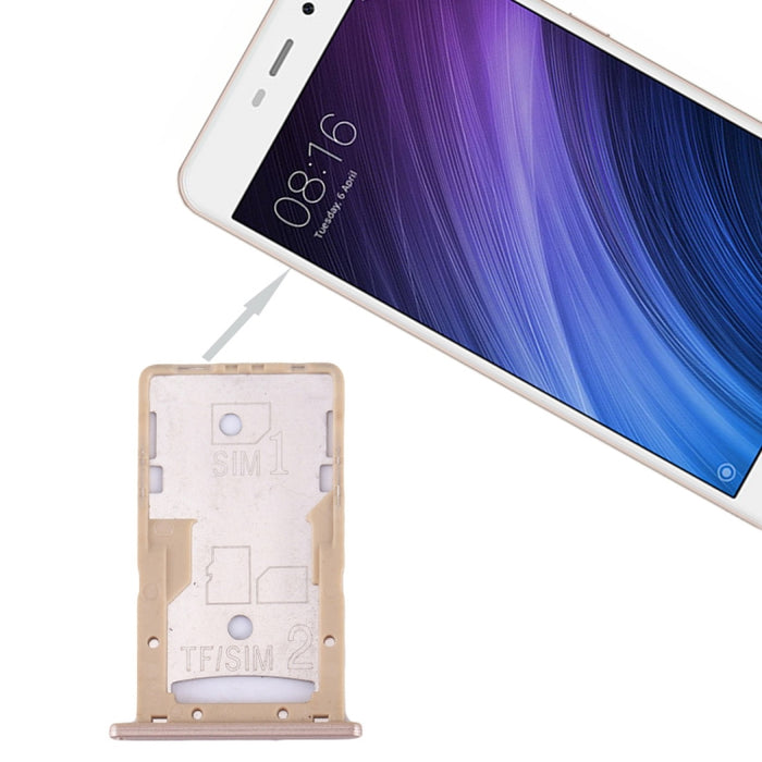 Para Xiaomi Redmi 4A SIM y bandeja de tarjeta SIM/TF, For Xiaomi Redmi 4A, For Redmi 4A