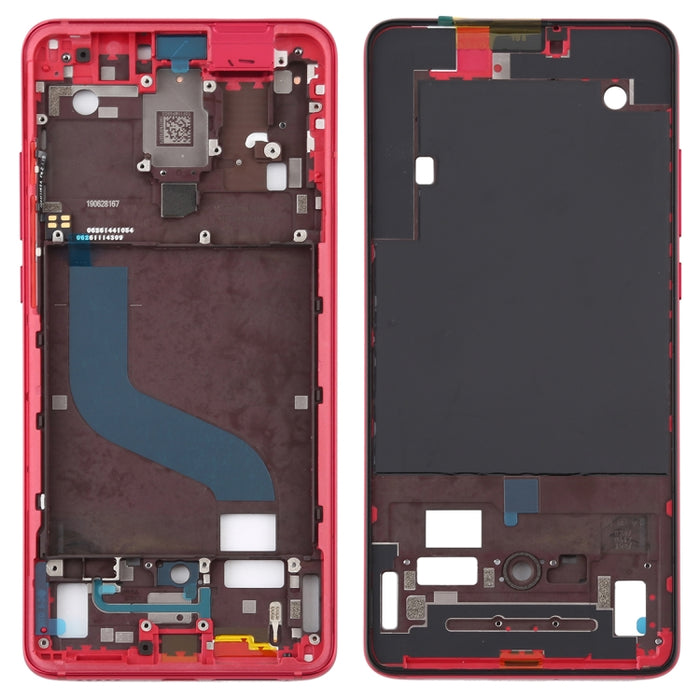 Placa de bisel de marco LCD de carcasa frontal para Xiaomi Redmi K20 / Redmi K20 Pro / Mi 9T / Mi 9T Pro, For Xiaomi Redmi K20 (Blue), For Xiaomi Redmi K20 (Red), For Redmi K20 / K20 Pro, For Xiaomi Redmi K20