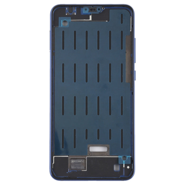 Bisel de Marco Medio con Teclas Laterales para Xiaomi Mi 8 Lite, For Xiaomi Mi 8 Lite Middle Blue
