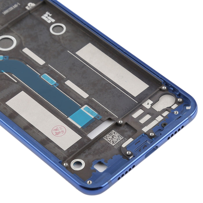 Bisel de Marco Medio con Teclas Laterales para Xiaomi Mi 8 Lite, For Xiaomi Mi 8 Lite Middle Blue