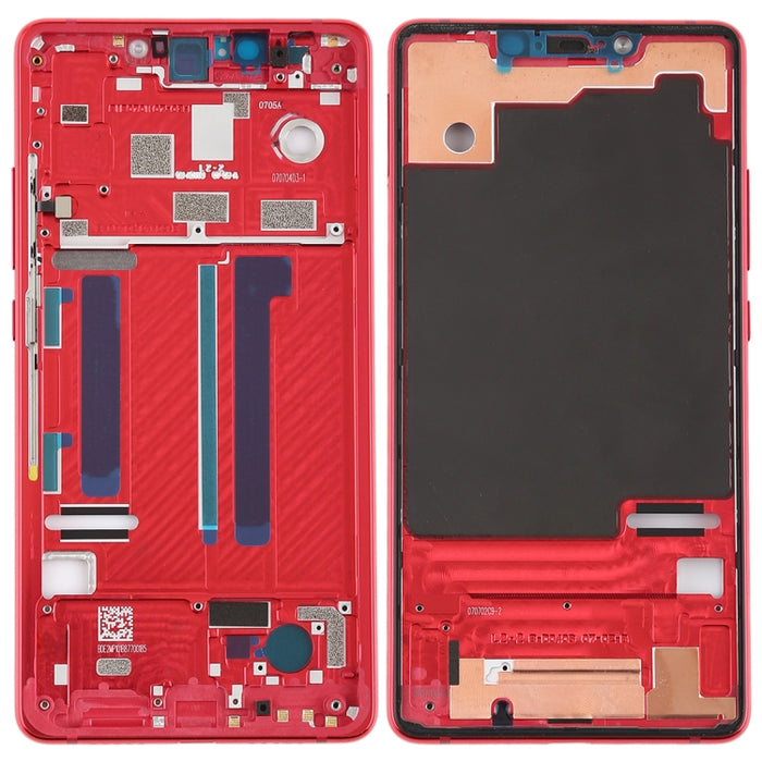 Bisel de Marco Medio con Teclas Laterales para Xiaomi Mi 8 SE, For Mi 8 SE, For Xiaomi Mi 8 SE, For Xiaomi Mi 8 SE Red