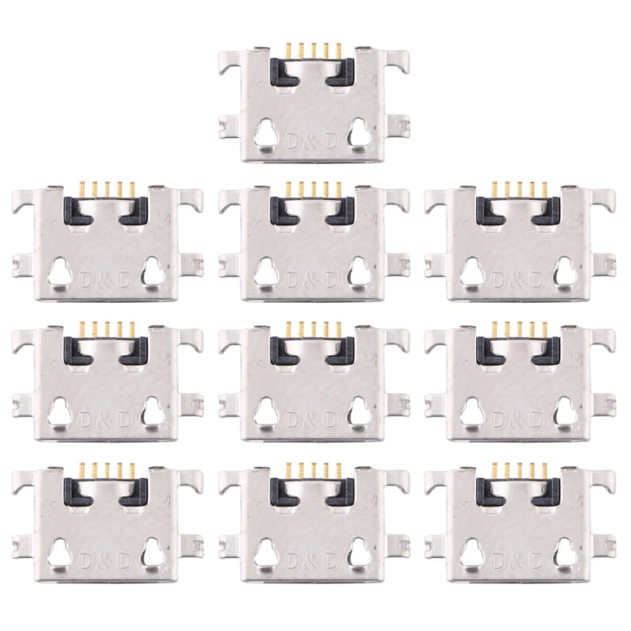 Conector de puerto de carga de 10 piezas para Xiaomi Redmi 7 / Redmi 7A, For Redmi 7