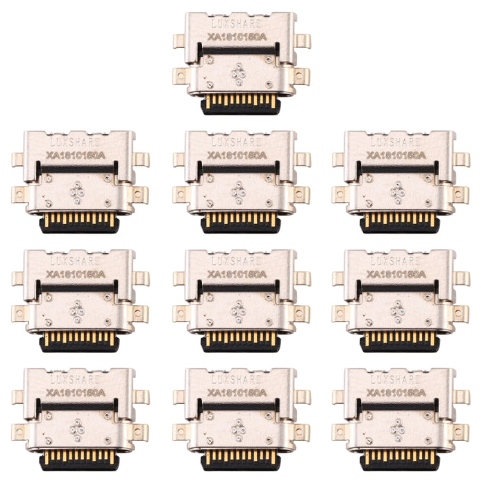 Conector de puerto de carga de 10 piezas para Xiaomi Mi 8 SE / Max 2, For Mi 8 SE / Max 2