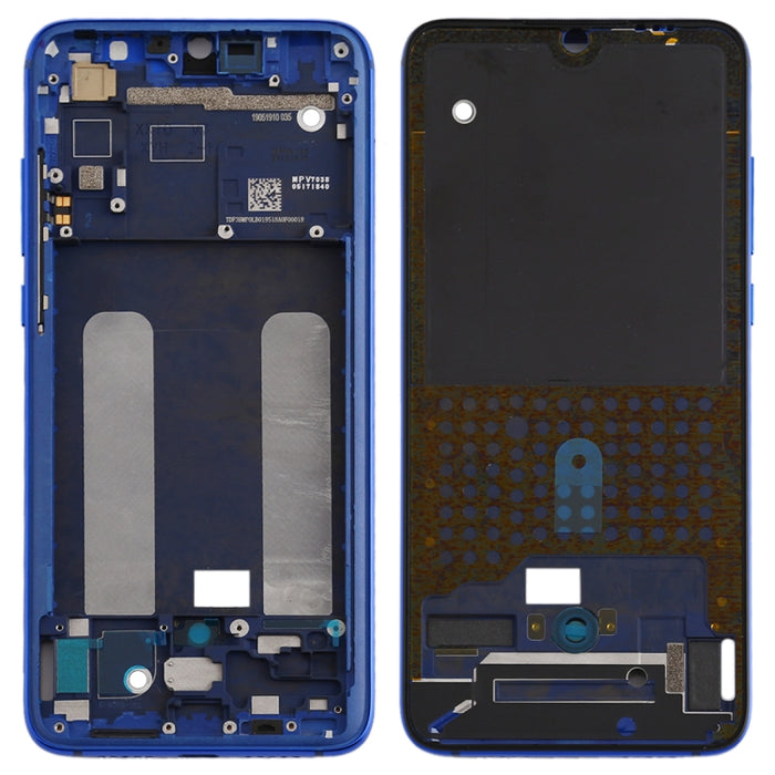 Placa de bisel de marco LCD de carcasa frontal para Xiaomi Mi CC9 / 9 Lite, For Xiaomi Mi CC9 / 9 Lite, For Xiaomi Mi CC9 / 9 Lite(Blue), For Xiaomi Mi CC9 / 9 Lite(Silver)