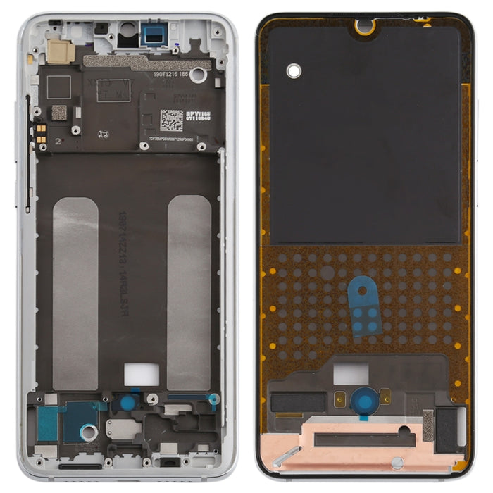 Placa de bisel de marco LCD de carcasa frontal para Xiaomi Mi CC9 / 9 Lite, For Xiaomi Mi CC9 / 9 Lite, For Xiaomi Mi CC9 / 9 Lite(Blue), For Xiaomi Mi CC9 / 9 Lite(Silver)