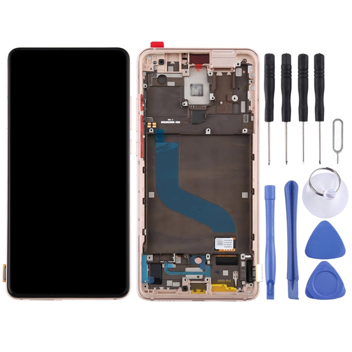 Pantalla LCD de material OLED y ensamblaje completo del digitalizador con marco para Xiaomi Redmi K20 / Redmi K20 Pro / 9T Pro, For Xiaomi K20 / K20 Pro, For Xiaomi Mi K20, For Mi K20