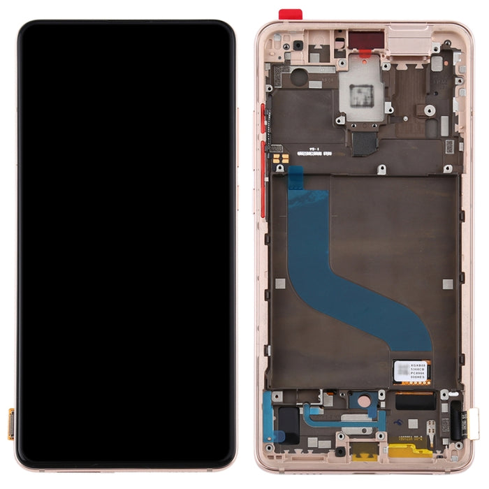 Pantalla LCD de material OLED y ensamblaje completo del digitalizador con marco para Xiaomi Redmi K20 / Redmi K20 Pro / 9T Pro, For Xiaomi K20 / K20 Pro, For Xiaomi Mi K20, For Mi K20