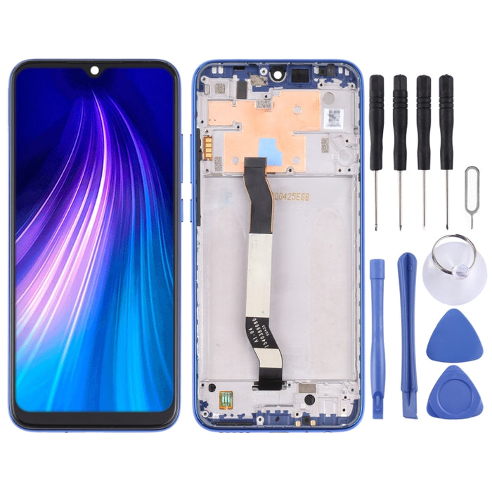 Pantalla LCD y digitalizador de montaje completo con marco para Xiaomi Redmi Note 8, For Xiaomi Redmi Note 8