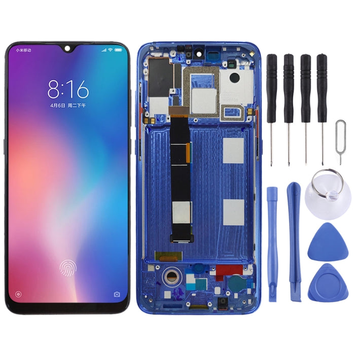 Pantalla LCD de material AMOLED original y ensamblaje completo del digitalizador con marco para Xiaomi Mi 9, For Xiaomi Mi 9 (AMOLED), For Xiaomi Mi 9 (AOLED), For Xiaomi Mi 9