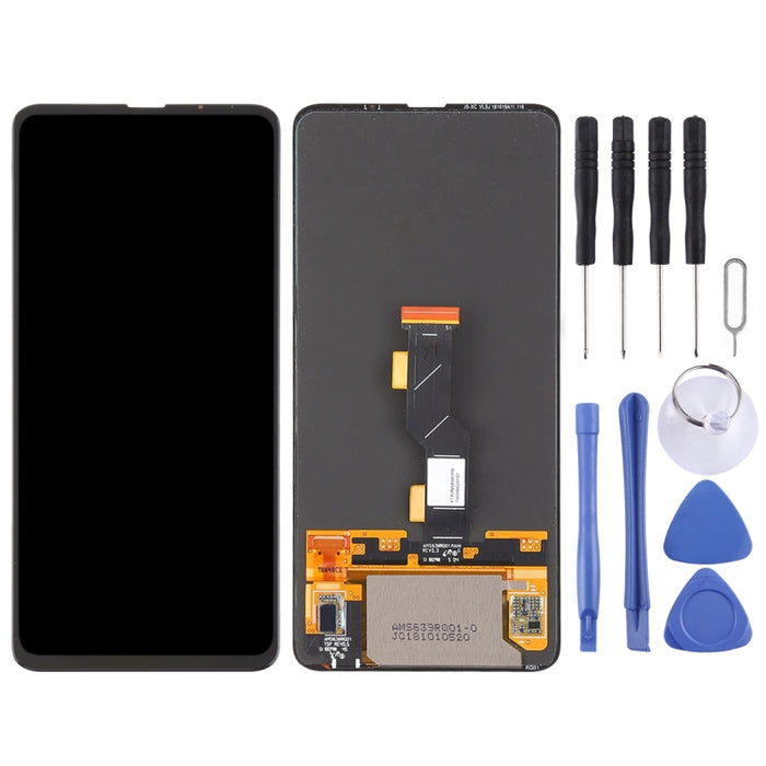 Pantalla LCD de material AMOLED original y ensamblaje completo del digitalizador para Xiaomi Mi Mix 3, For Xiaomi Mi Mix 3(Original)