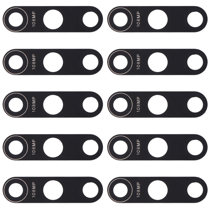 Lente de cámara trasera de 10 piezas para Xiaomi Mi 10 5G, For Xiaomi Mi 10 5G