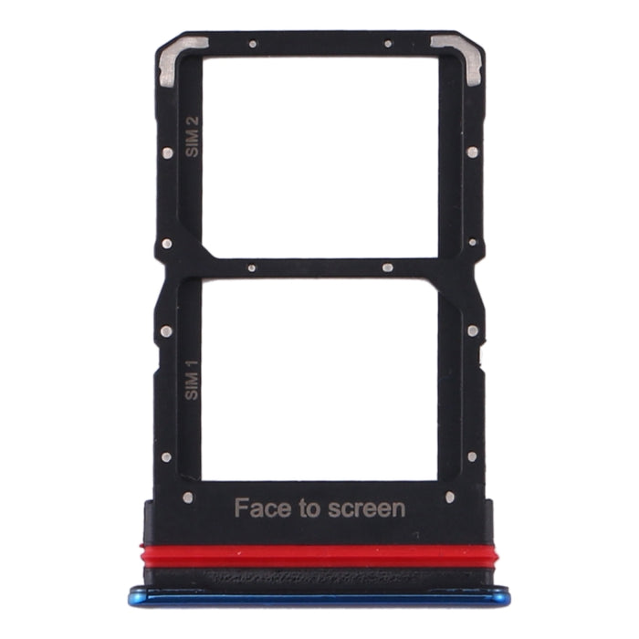 Bandeja Tarjeta SIM + Bandeja Tarjeta SIM para Xiaomi Mi 10 Lite 5G, For Xiaomi Mi 10 Lite 5G