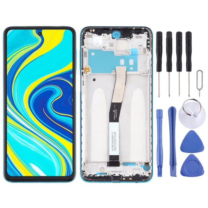 Pantalla LCD y digitalizador de montaje completo con marco para Xiaomi Redmi Note 9S / Redmi Note 9 Pro Max / Redmi Note 9 Pro (India) / Redmi Note 9 Pro / Note 10 Lite, For Xiaomi Redmi Note 9S