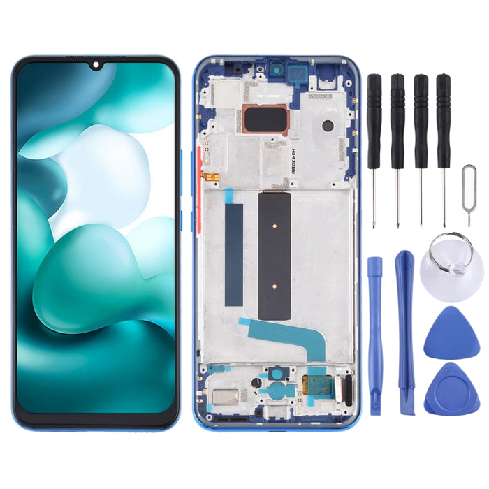 Pantalla LCD de material AMOLED original y ensamblaje completo del digitalizador con marco para Xiaomi Mi 10 Lite 5G, For Xiaomi Mi 10 Lite 5G(Original ), For Xiaomi Mi 10 Lite 5G(Original)
