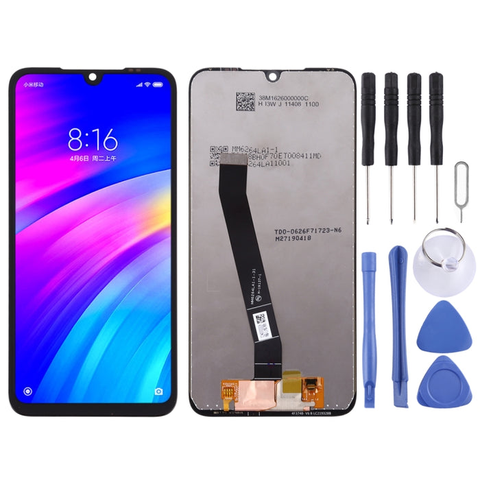 Pantalla LCD y digitalizador de montaje completo para Xiaomi Redmi 7, For Redmi 7