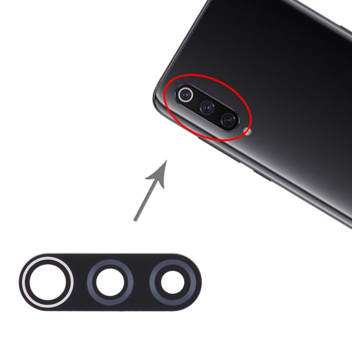 Lente de cámara trasera de 10 piezas para Xiaomi Redmi 9/Redmi 9 Prime/Xiaomi Poco M2, For Xiaomi Redmi 9