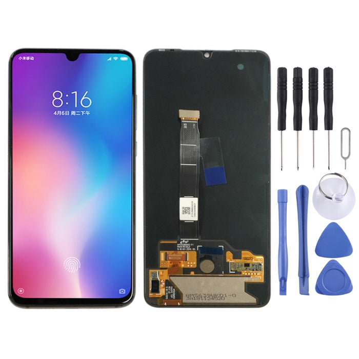 Pantalla LCD de material OLED y ensamblaje completo del digitalizador para Xiaomi Mi 9, For Xiaomi Mi 9 (OLED)