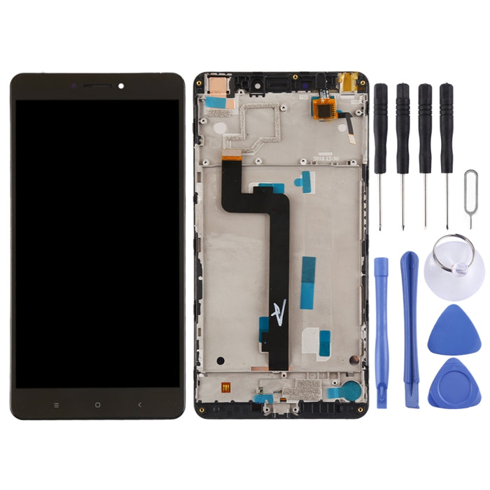 Pantalla LCD y digitalizador de montaje completo con marco para Xiaomi Mi Max, For Xiaomi Mi Max