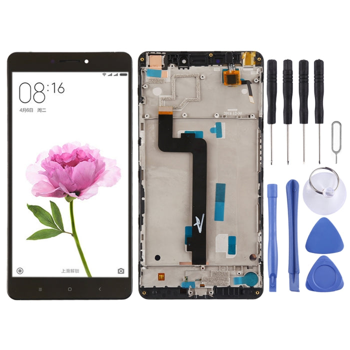 Pantalla LCD y digitalizador de montaje completo con marco para Xiaomi Mi Max, For Xiaomi Mi Max