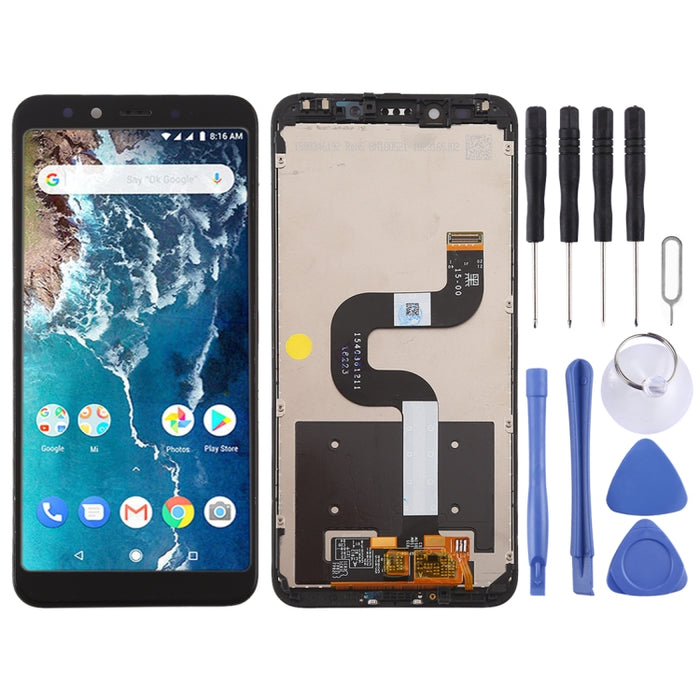 Pantalla LCD y Digitalizador de Montaje Completo con Marco para Xiaomi Mi 6X / A2, For Xiaomi Mi 6X