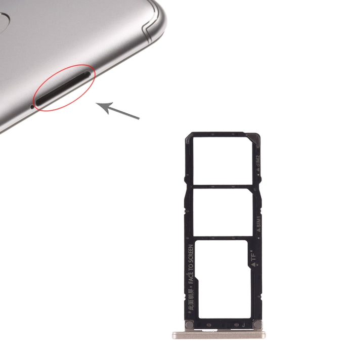 Bandeja Tarjeta SIM + Bandeja Tarjeta SIM + Tarjeta Micro SD para Xiaomi Redmi S2, For Xiaomi Redmi S2, Redmi S2, For Redmi S2