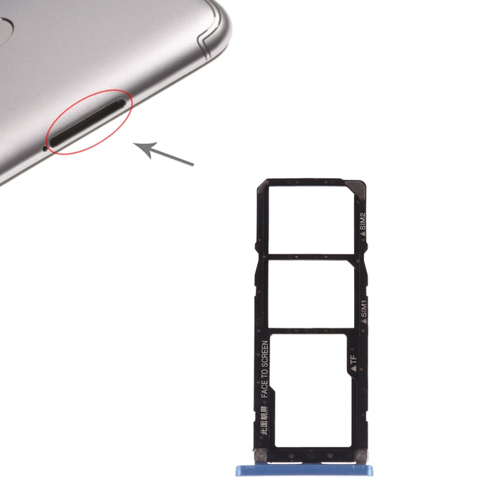 Bandeja Tarjeta SIM + Bandeja Tarjeta SIM + Tarjeta Micro SD para Xiaomi Redmi S2, For Xiaomi Redmi S2, Redmi S2, For Redmi S2