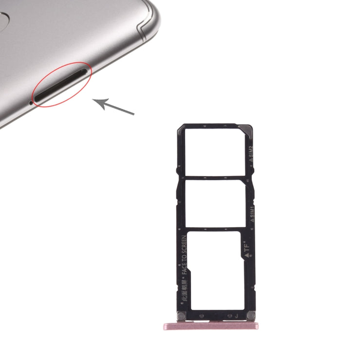 Bandeja Tarjeta SIM + Bandeja Tarjeta SIM + Tarjeta Micro SD para Xiaomi Redmi S2, For Xiaomi Redmi S2, Redmi S2, For Redmi S2