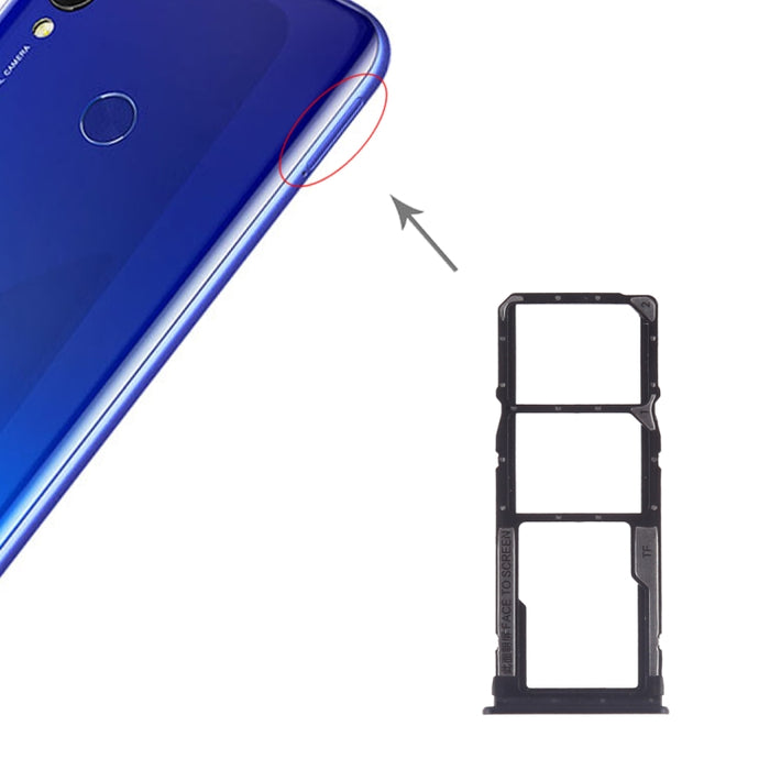 Bandeja Tarjeta SIM + Bandeja Tarjeta SIM + Tarjeta Micro SD para Xiaomi Redmi 7, For Xiaomi Redmi 7, For Redmi 7(Magenta), For Redmi 7