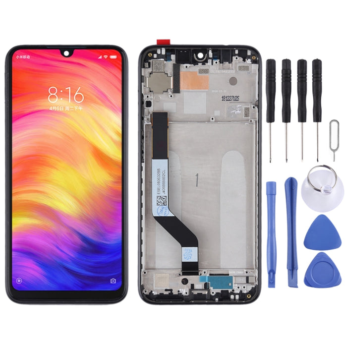 Pantalla LCD y Digitalizador Asamblea Completa con Marco para Xiaomi Redmi Note 7 / Redmi Note 7 Pro, For Redmi Note 7, For Xiaomi Redmi Note 7