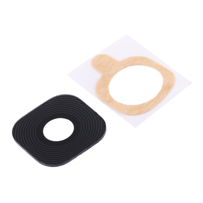 Para Galaxy S6 Edge + / G9280 10 piezas cubierta trasera de lente de cámara con pegatina