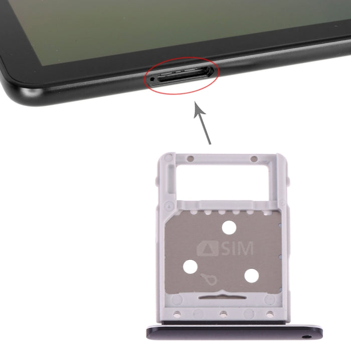 Para Galaxy Tab S4 10.5 T835 Bandeja de tarjeta SIM + Bandeja de tarjeta Micro SD