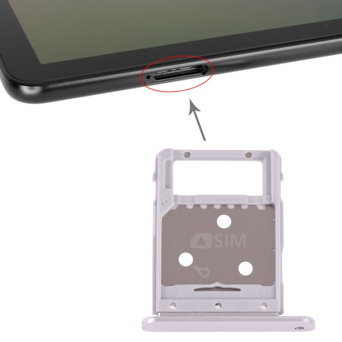 Para Galaxy Tab S4 10.5 T835 Bandeja de tarjeta SIM + Bandeja de tarjeta Micro SD