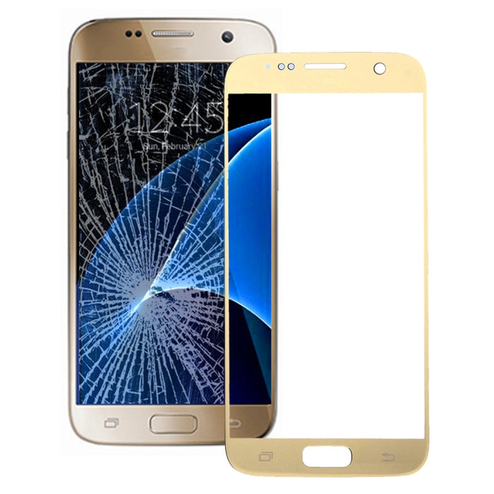 Para Galaxy S7 / G930 Lente de cristal exterior de pantalla frontal