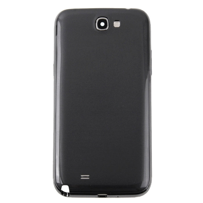 Para Galaxy Note II / N7100 Bisel de marco medio + tapa trasera de batería