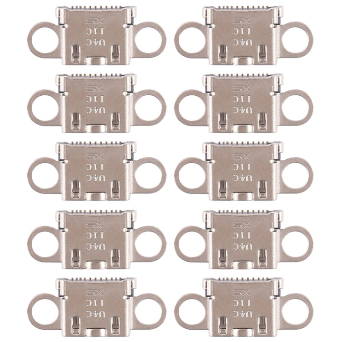 Para Galaxy Note Edge / N915 Conector de puerto de carga de 10 piezas